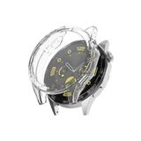 Nanospace Huawei Watch GT4 46mm Uyumlu Kasa ve Ekran Koruyucu 360 Tam Koruma Silikon Kılıf (şeffaf)