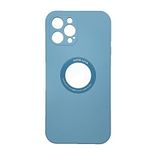 Nanospace-iPhone 12 Pro Foto Lens Kılıf Orjinal Kalıp Tam Uyumlu (Mavi)