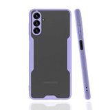 Nanospace Samsung Galaxy A04S Kılıf Parfe Kapak (Mor)