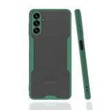 Nanospace Samsung Galaxy A04S Kılıf Parfe Kapak (Yeşil)