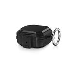 Nanospace Samsung Galaxy Buds 2 - Buds Pro - Buds Live - Buds 2 Pro Anti Shock Köşeli Tam Koruma Kılıfı (siyah)
