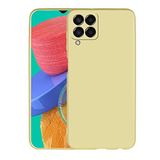 Nanospace-Samsung Galaxy M33 Kılıf Premier Silikon Kapak (altın)