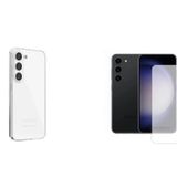 Nanospace Samsung Galaxy S23 Plus Nano Esnek Cam Ekran Koruyucu Ve İnce Şeffaf Kılıf
