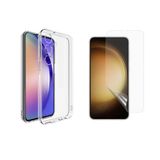 Nanospace Samsung Galaxy S24 Plus 2mm Silikon şeffaf Kılıf Ve Nano Cam Ekran Koruyucu