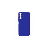 Nanospace Tecno Pova 3 Uyumlu (Soft Design) Silikon Kılıf Kamera Korumalı (Mavi)