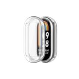 Nanospace Xiaomi Mi Band 8 Full Koruma Kasa Tam Kapatan Kılıf (ÜRÜN SAAT DEĞİL) (şeffaf)