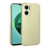 Nanospace Xiaomi Redmi Note 11E Kılıf Premier Silikon Kapak (Altın Rengi)