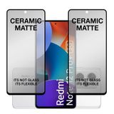 Nanospace Xiaomi Redmi Note 12 Pro Tam Kapatan Mat Parmak İzi Bırakmayan Seramik Ekran Koruyucu 1 Adet