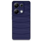 Nanospace Xiaomi Redmi Note 13 Pro 4G Kılıf Bibercas Silikon Kapak (lacivert)