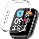 Nanospace Xiaomi Redmi Watch 3 Active İle Uyumlu Tam Koruma Silikon Kılıf Renkli Kasa (şeffaf)
