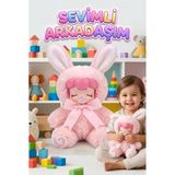 Nansi Peluş Figür Bebek - Çocuklar İçin Tavşan Kostümlü 17 Cm Uyku Arkadaşı Oyuncak Bebek