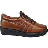 Napa Shoes Kadın Hakiki Deri Sıkıştırılmış Köpük Taban Rahat Ultra Hafif Günlük Dolgu Topuk Ayakkabı NAPA-1000