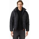 Napapijri A-Biez Modular Puf Erkek Siyah Ceket - XL - 941-Siyah