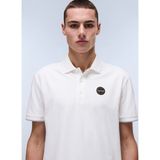Napapıjrı Beyaz E-Badge Sum Erkek T-Shirt NP0A4IDA2061