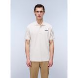 Napapijri E-SMALL BOX SS-NP0A88TQN1J1 Bej Erkek Polo T-Shirt