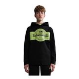 Napapijri Erkek Çocuk Sweatshırt Np0A4Gxd0411 K B-Pınzon, Siyah, 11-12 Yaş