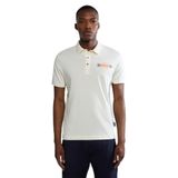 Napapijri Erkek T-Shirt, Beyaz, XXL, Smallwood