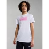 Napapijri Kız Çocuk Beyaz Sweatshirt NP0A4GXD0021 K B-Pınzon - 16 Yaş