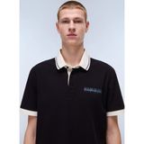 Napapijri NP0A4ID49411-E-ZERI Ss Siyah Relaxed Erkek T-Shirt - M