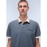Napapijri NP0A4ID4G1Y1-E-ZERI SS Gri Relaxed Erkek T-Shirt
