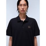 Napapijri NP0A4IDA0411-E-BADGE SUM Siyah Relaxed Erkek T-Shirt