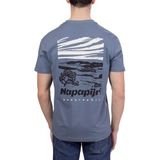 Napapijri NP0A4ILXG1Y1-S-VIGNONI Back Ss Gri Relaxed Erkek T-Shirt - M