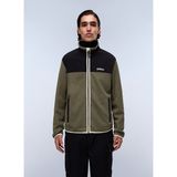 Napapijri NP0A88V1G0A1-T-DERGANA FZ Yeşil Fermuarlı Erkek Sweatshirt