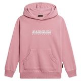 Napapijri Pembe Kız Çocuk Yuvarlak Yaka Uzun Kollu Sweatshirt, Pembe, 10 Yaş