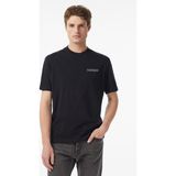 Napapijri S-Back Graphic Erkek Siyah T-Shirt - 941-Siyah - L