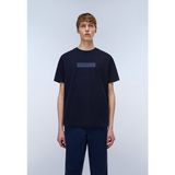 Napapijri S-Box Logo 1 Erkek Kısa Kollu T-Shirt - M - Koyu Lacivert
