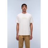 Napapijri S-Box Logo Ss 1 Erkek T-Shirt - Beyaz