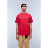 Napapijri S-Box Logo Ss 1 Erkek T-Shirt - Kırmızı