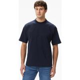 Napapijri S-Braies Erkek Mavi T-Shirt - 176-Mavi