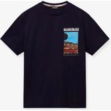 Napapijri S-Comel Ss Erkek T-Shirt - Lacivert