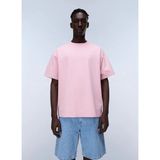 Napapijri S-Fluorıte SS-NP0A4G2FP1T1 Pembe Yuvarlak Regular Fit Baskılı Erkek T-Shirt - XL