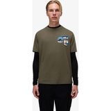 Napapijri S-Montepiana Erkek Yeşil T-Shirt.-