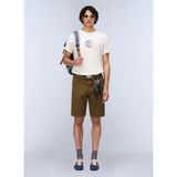 Napapijri S-Phos SS-NP0A4G5AN1A1 Beyaz Yuvarlak Regular Fit Baskılı Erkek T-Shirt - 2XL