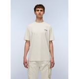 Napapijri S-SMALL BOX SS-NP0A88TRN1J1 Bej Regular Fit Erkek T-Shirt