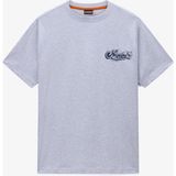 Napapijri S-Zinc Erkek Gri T-Shirt.-