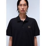 Napapıjrı Siyah E-Badge Sum Erkek T-Shirt NP0A4IDA0411