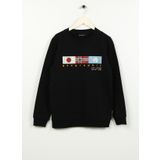 Napapijri Siyah Erkek Çocuk Sweatshirt NP0A4HG60411 K B-BRUNT C