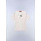 Napapijri Yukis Erkek Beyaz T-Shirt.-