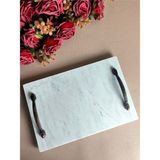 NapkinStore Doğal Mermer Söz-Nişan Tepsisi 20*30 cm / IARD322 - 20 x 30 cm