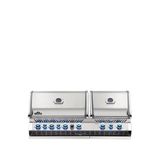 Napoleon Built-in Prestige Pro 825 Rbi Tezgah Üstü Gazlı Mangal Barbekü - Siyah