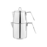 Napoli Çelik Çaydanlık Takımı (Büyük Boy) 4 Parça-Inox