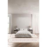 Napolihome Baskılı Kaymaz Taban Yıkanabilir Klasik Çerçeve Model Oval Üçlü Yatak Odası,Bej 100 X 100