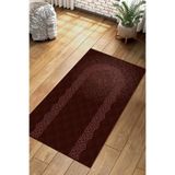 Napolihome Dijital Baskılı Kaymaz Taban Yıkanabilir Çeyizlik Namazlık Seccade,Bordo 70 X 130 SECCADE-69