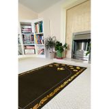 Napolihome Dijital Baskılı Kaymaz Taban Yıkanabilir Hediyelik Çeyizlik Namazlık Seccade,Kahverengi 70 X 130 SECCADE-63