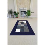 Napolihome Dijital Baskılı Kaymaz Taban Yıkanabilir Hediyelik Çeyizlik Namazlık Seccade,Lacivert 70 X 130 SECCADE-51