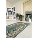Napolihome Dijital Baskılı Kaymaz Taban Yıkanabilir Hediyelik Çeyizlik Namazlık Seccade,Yeşil 70 X 130 SECCADE-65